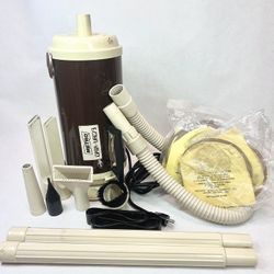 Vintage Metrovac DATA VAC High Powered Canister Vacuum Blower Cleaner MDV-3