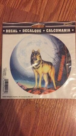 Wolf Decal