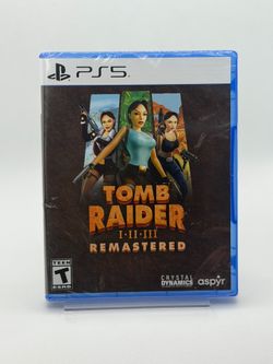 Tomb Raider I-III Remastered Starring Lara Croft - PlayStation 5
