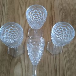 Fostoria Wine Glasses - Set of 4