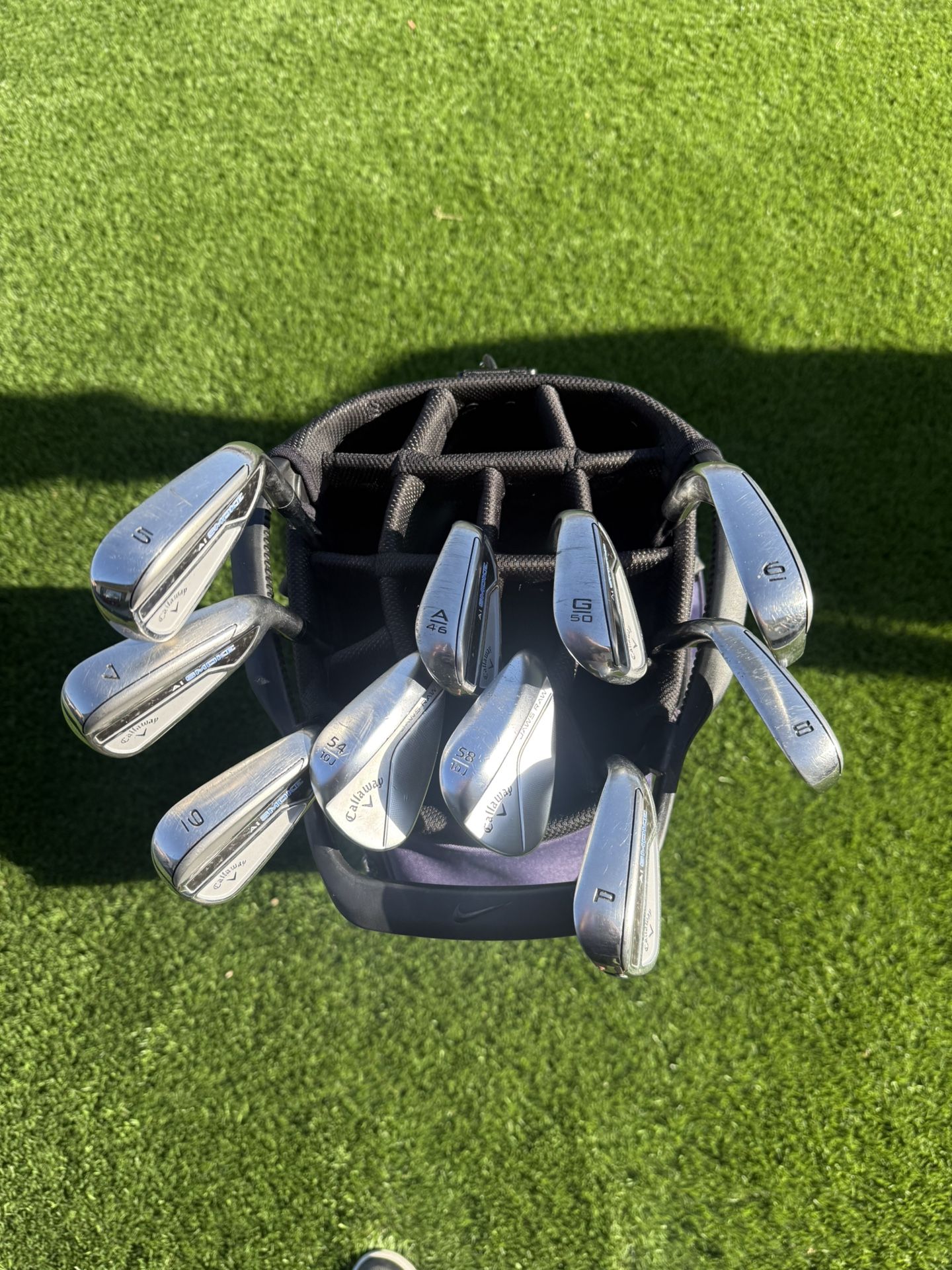 Callaway Ai Smoke irons / Jaws Raw