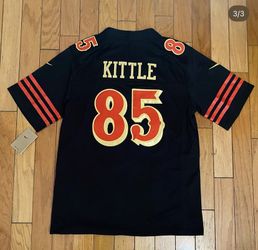 Kittle Black Gold Rivalry Men Women Jersey