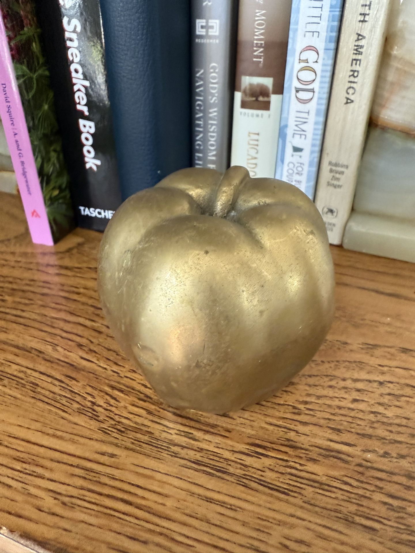 Vintage Solid Brass Bomel Collection Inc Apple Heavy