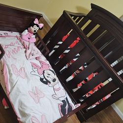 Crib and Toddler Bed 