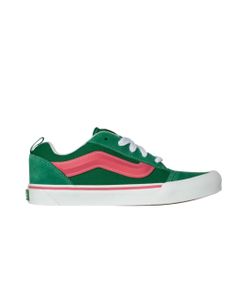Green and pink vans