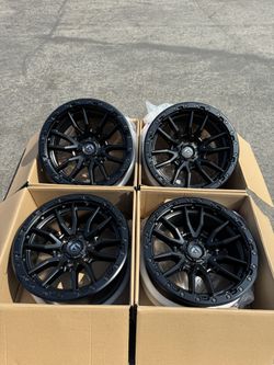 FINANCING AVAILABLE Fuel Rebel 6x5.5 18" Wheels Black