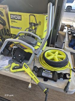 RYOBI ELECTRIC 3000PSI PRESSURE WASHER 1.1GPM NEW 
