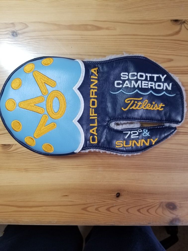 Scotty Cameron Club 72 And Sunny Mallet Headcover