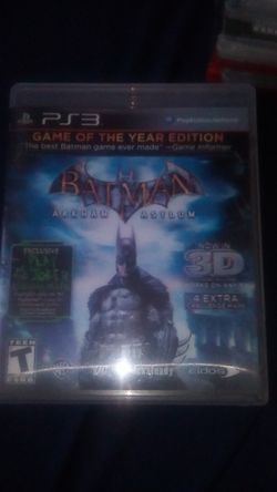 PS3 Batman Arkham asylum