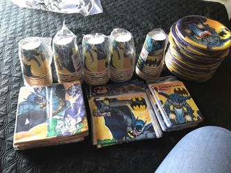 Batman party supplies