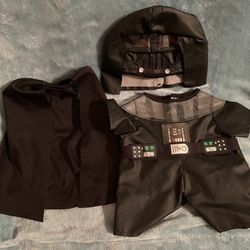 Build A Bear Star Wars Darth Vader Costume/ Outfit