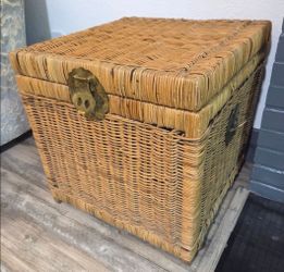 Rattan Chest