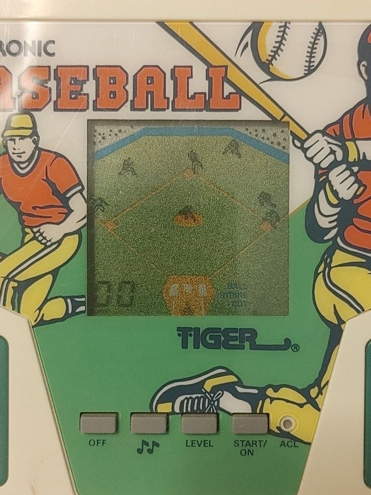 1988 Tiger Electronic Baseball Handheld Game