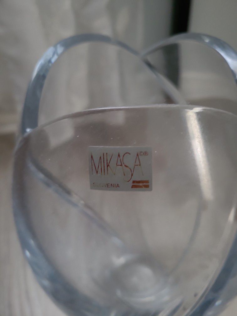 Heavy Crystal Mikasa Vase 💕