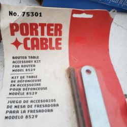 PORTER CABLE  ROUTER ACCESSORIES KIT FOR 8729 ROUTER, NEW