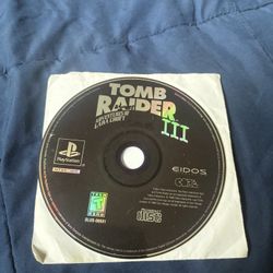 Tomb Raider 3 Adventures Of Laura Croft PlayStation 1 Ps1