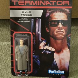 Terminator 2 Kyle Reese Action Figure VAULTED Poseable 4" Collectible With Accessories 