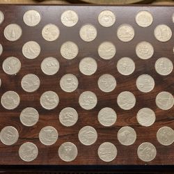 Set Of All 50 United States Quarters 
