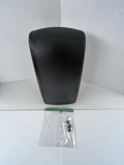 2007-2013 Chevrolet Impala Center Console Black Leather Armrest Lid Assembly OEM
