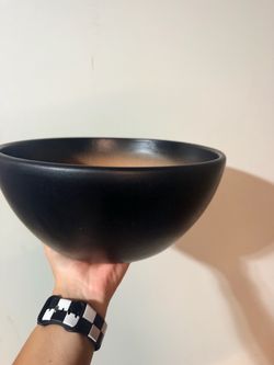 Black Planter Bowl