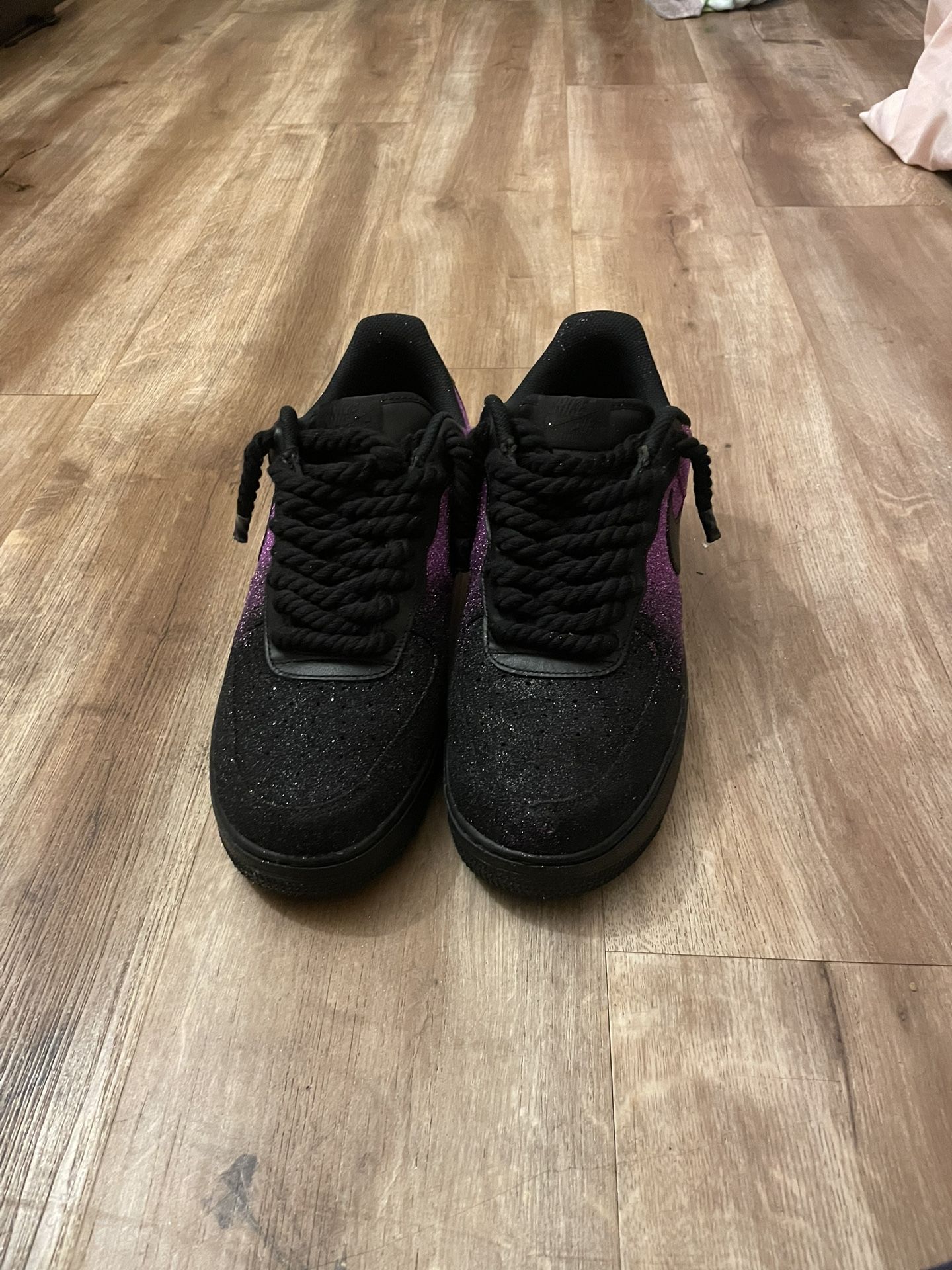 Nike Black And Purple Sneakers
