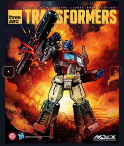 Threezero MDLX Transformers Optimus Prime Skybound version