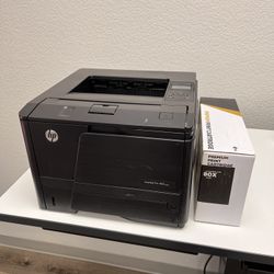 HP LaserJet Pro 400 M401n Monochrome Laser Printer. EXTRA CARTRIDGE