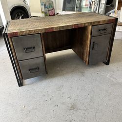 Desk- Vintage/Industrial