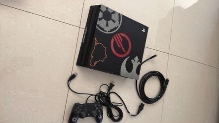 Sony PlayStation 4 Pro 1TB Star Wars Battlefront II Limited Edition , $190
