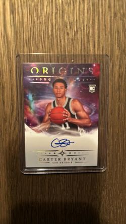 2025-2026 Panini Origins Carter Bryant Rookie Auto 58/75