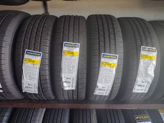 195/65/15 set of 4 tire Goodyear installed and balanced 📱🫡🚦