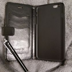 iphone 6s+ Leather Wallet Case
