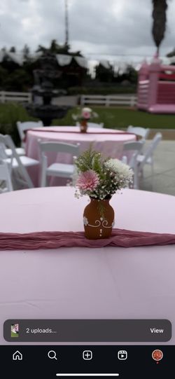Mothers Day Floral Vase & Bouquet