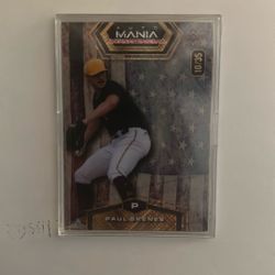 Paul Skenes Numbered 10 of 35