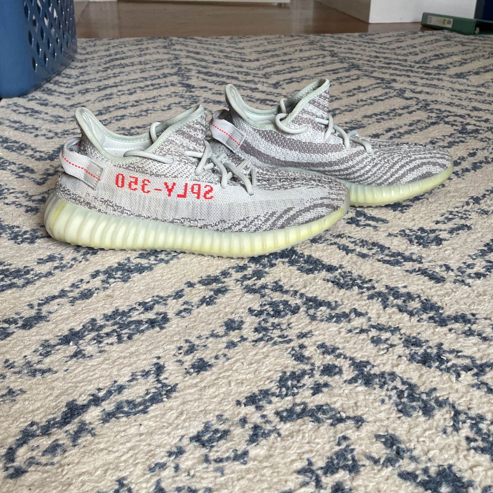 Yeezy 350 V2 Blue Tint (With Box) Steal