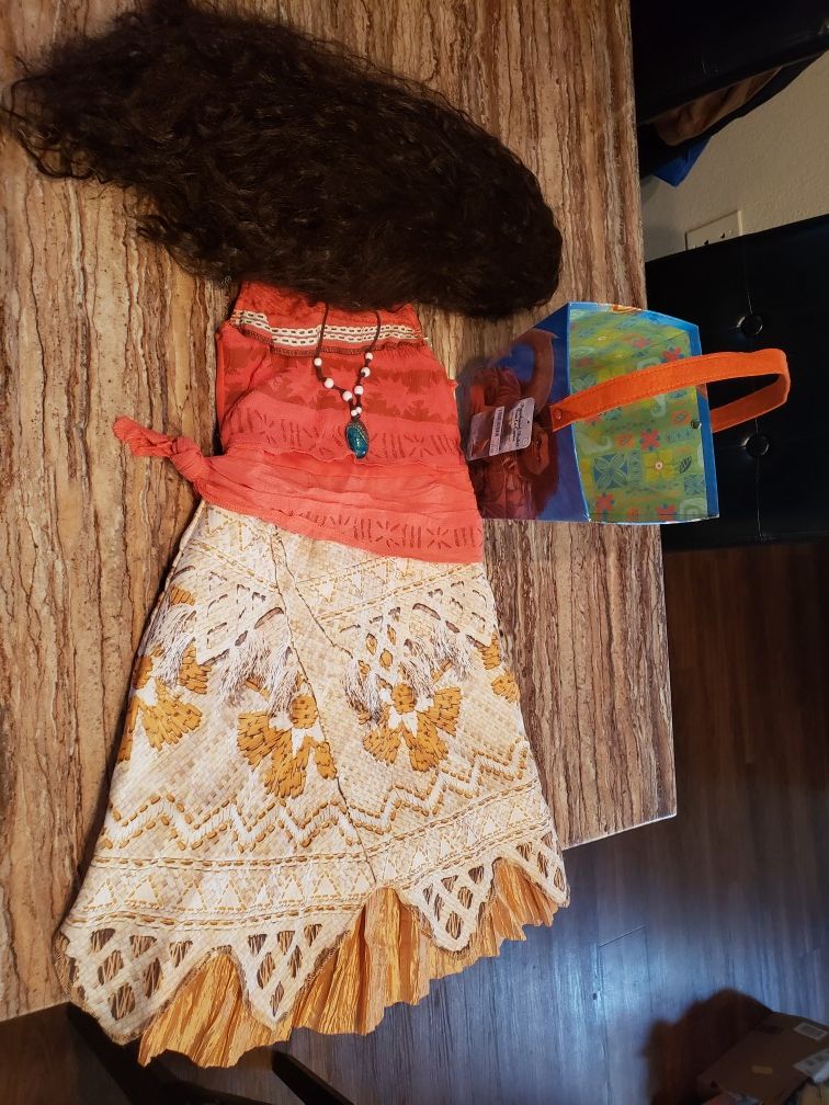 Girls Moana Costume