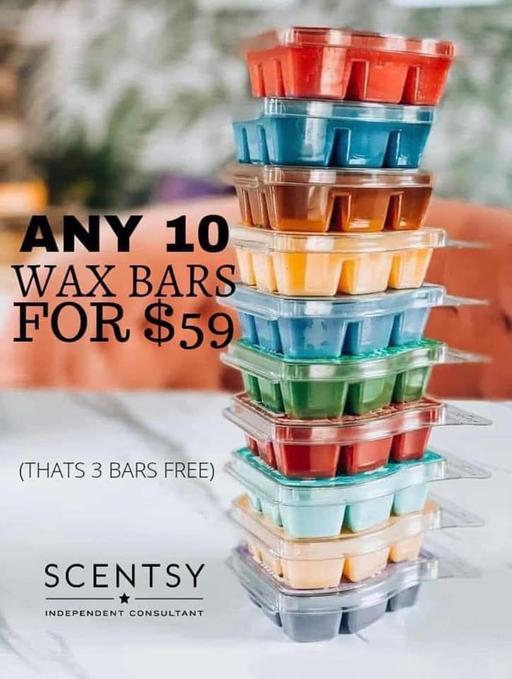 Wickless Candles - Scentsy Wax Bars