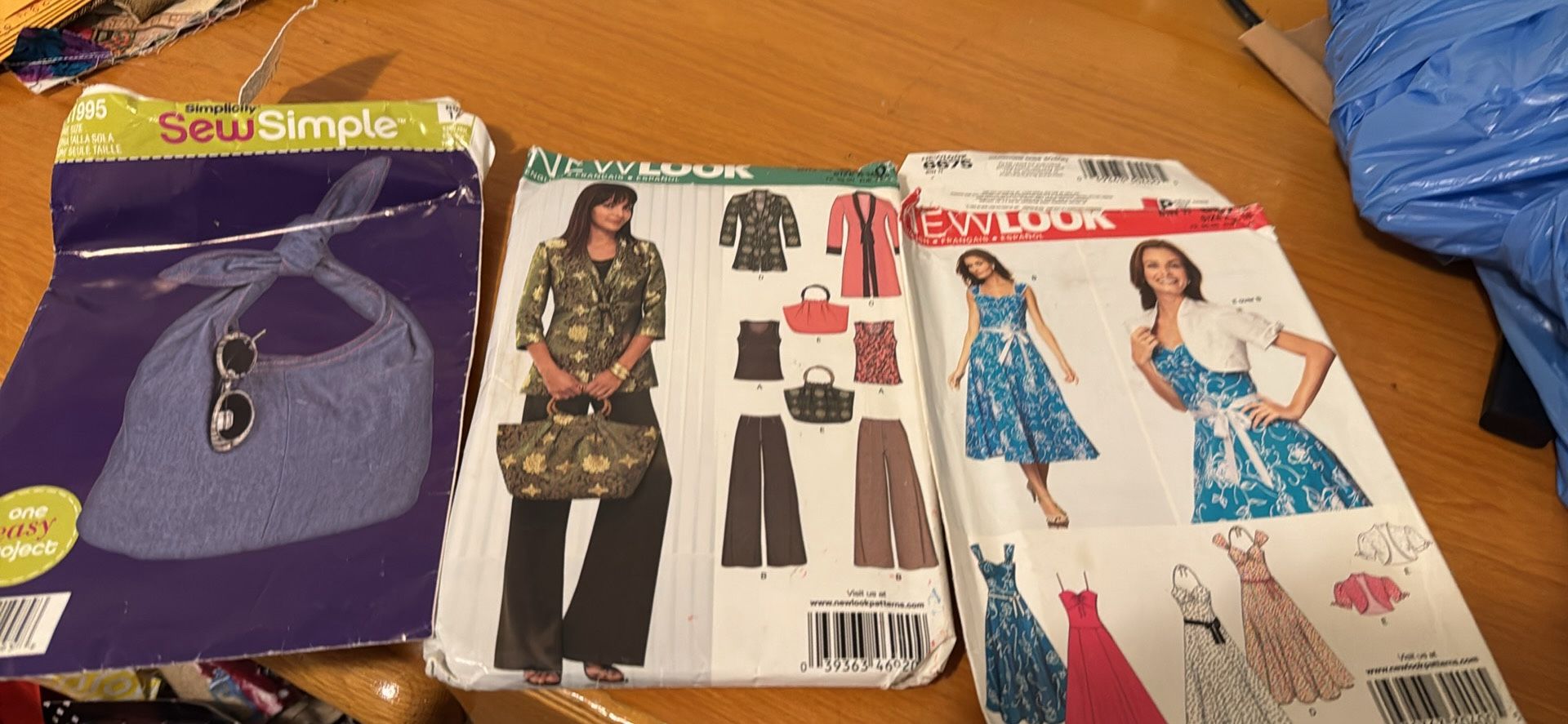 Assorted crafting items