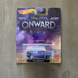 In Hand, Brand New, Never Opened Hot Wheels Premiere Real Riders Disney Pixar Onward - Guinevere Van 