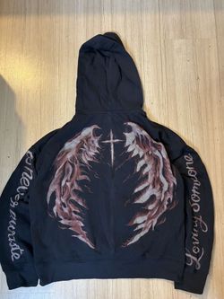 Angel wings designer hoodie