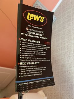 Lew's® American Hero® 7' MH Baitcast Rod and Reel Combo