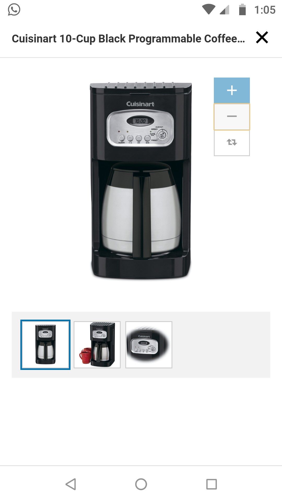 Brand new coffee maker