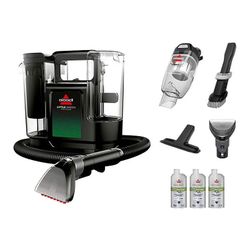 BISSELL Little Green MultiClean Wet and Dry Portable Carpet & Upholstery Cleaner w/ Dry Vacuum Tool