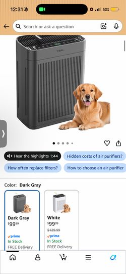 Terair air purifier