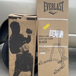 New punching bag and Stand