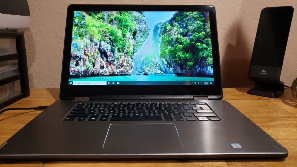 NOTEBOOK /LAPTOP-DELL "15.6in" TOUCH (2 in 1-Yoga style) FAST i7-INTEL, 120GB/SSD,8GB-RAM,Win10,WiFi+,Store-$995+,My price Was-$599,SALE-$499