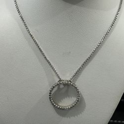 Gold Diamond Pendant Chain 