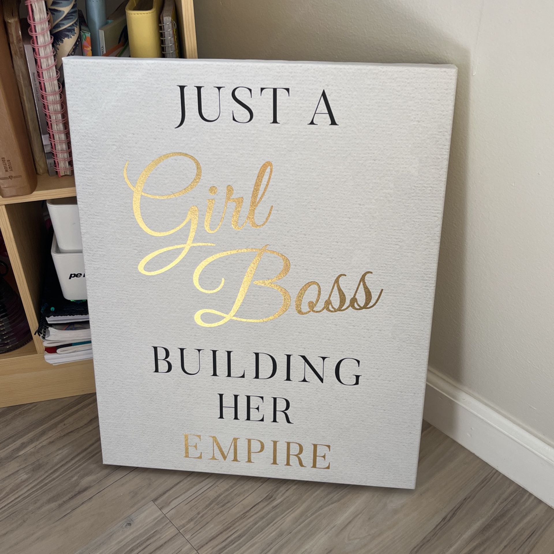 Girl Boss Poster 