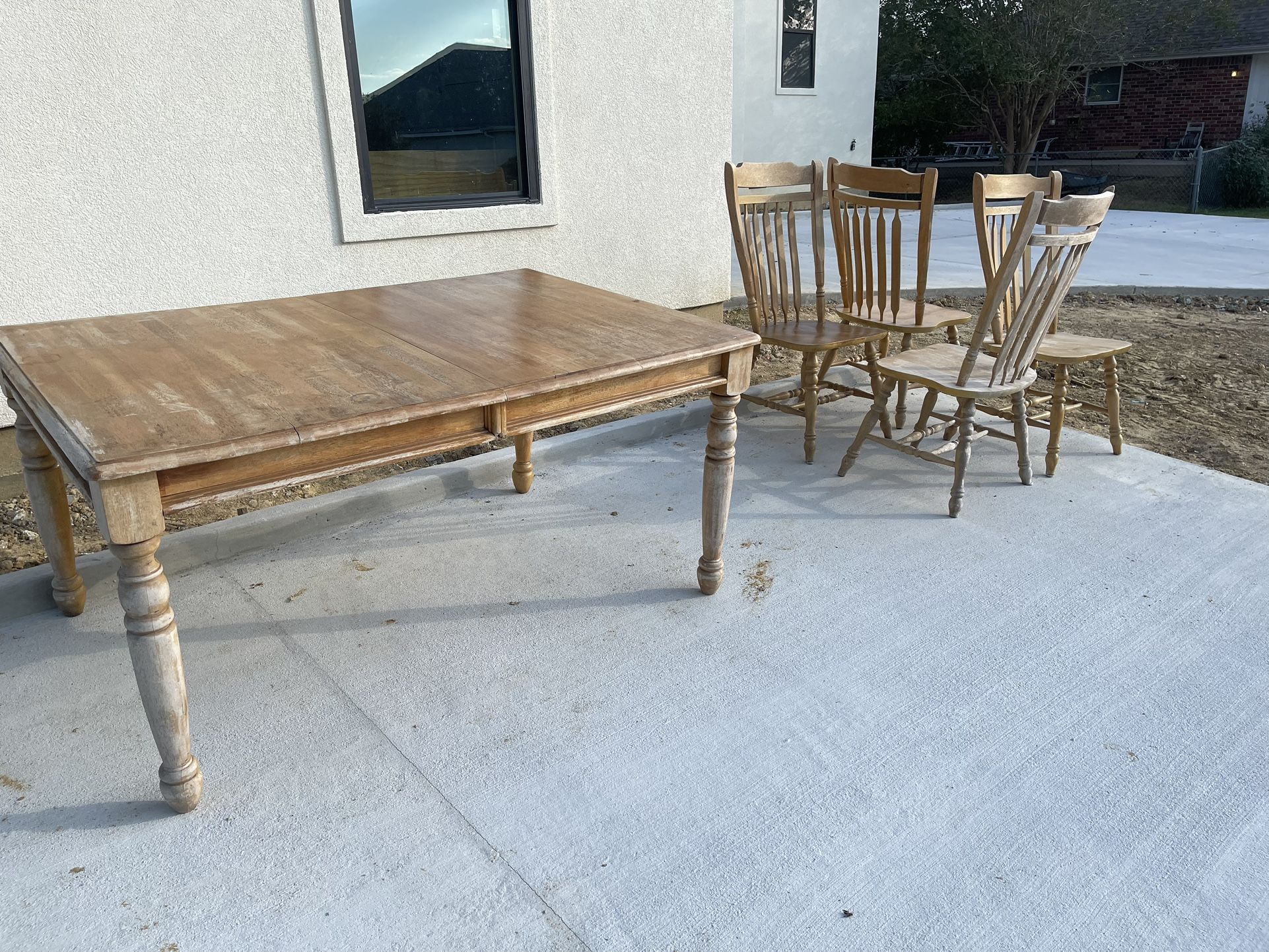 Pine Wood Table Home & Garden