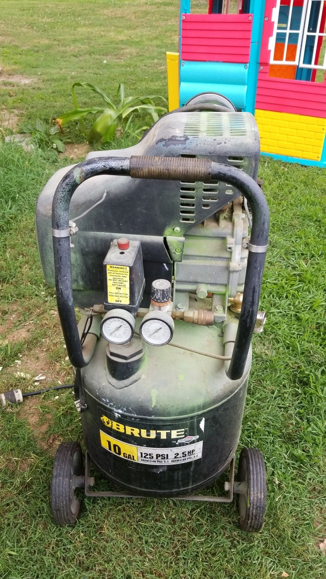 Briggs and Stratton BRUTE Air compressor for Sale in Gastonia, NC OfferUp